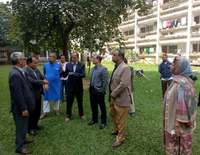 ঢাবি’র বিভিন্ন আবাসিক হল সংস্কারের অগ্রগতি পর্যালোচনা, কারিগরি মূল্যায়ন ও মনিটরিং বিষয়ক সভা