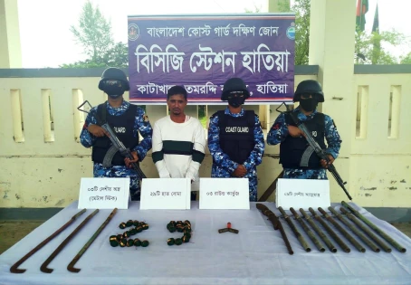 নোয়াখালীতে বিএনপি নেতা আগ্নেয়াস্ত্রসহ গ্রেপ্তার