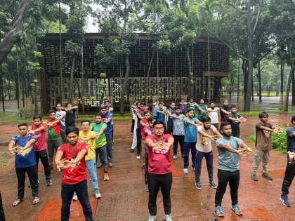 ডাকসুর উদ্যোগে ঢাকা বিশ্ববিদ্যালয়ের শিক্ষার্থীদের জন্য নিয়মিত শরীরচর্চার উদ্যোগ