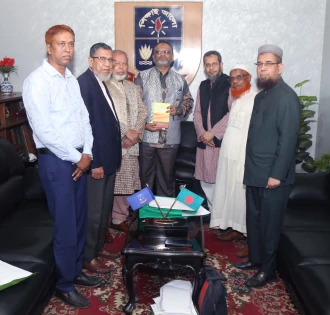 ঢাবি উপাচার্যের সঙ্গে আইবিসিএফ প্রতিনিধিদলের সাক্ষাৎ