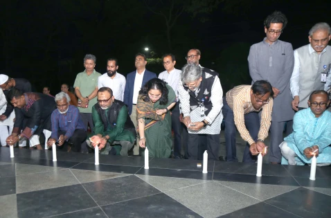 ঢাকা বিশ্ববিদ্যালয়ে ‘গণহত্যা দিবস’ পালিত