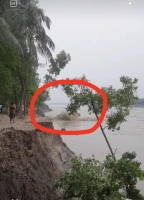 ছোট ফেনী নদীতে নৌকা উল্টে নরসুন্দর নিখোঁজ