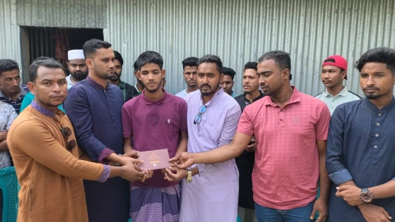 জুলাই-আগস্ট আন্দোলন: নোয়াখালীতে তারেক জিয়ার ঈদ উপহার পেল দৃষ্টিশক্তি হারানো আমজাদ