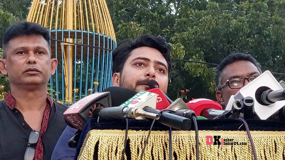 এনসিপি নতুন দিনের রাজনীতি করতে চায়-নাহিদ ইসলাম