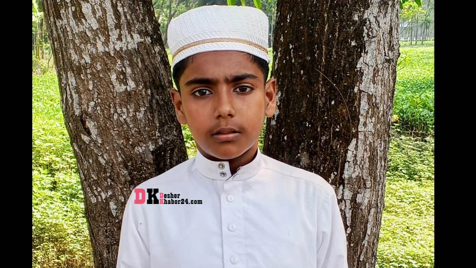 ঘরে ঘুমিয়ে থাকা মাদ্রাসা ছাত্রের মরদেহ মিলল ধান খেতের পাশে