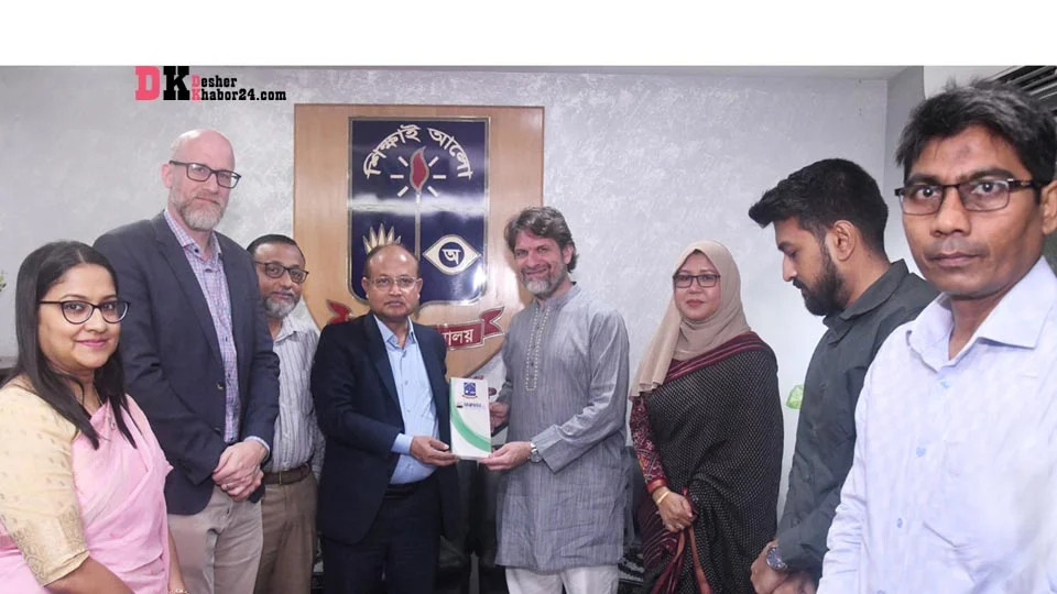 ঢাবি ভিসির সঙ্গে মার্কিন দূতাবাসের প্রতিনিধিদলের সাক্ষাৎ