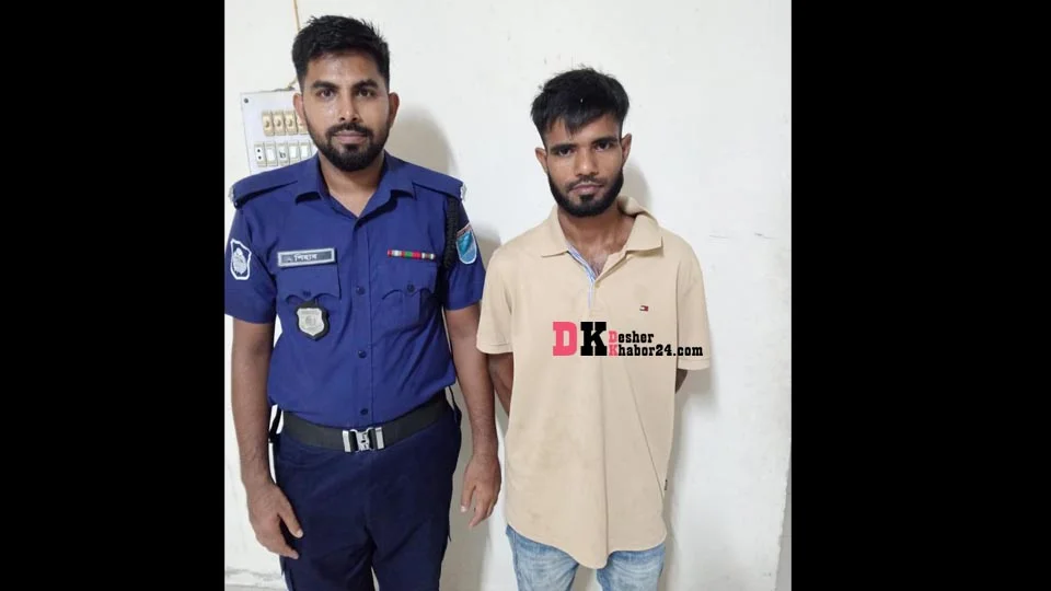মাদারীপুরে অতিষ্ঠ হয়ে মাদকাসক্ত ছেলেকে পুলিশে দিলেন মা