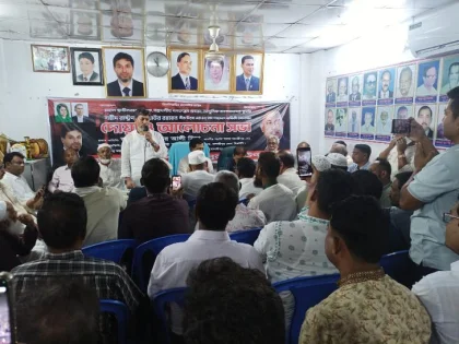 প্রধানমন্ত্রীকে শুভেচ্ছা জানাতে দুই এমপির মতবিনিময়