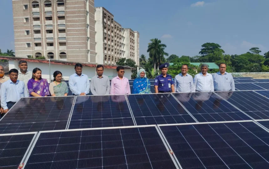 ফরিদপুরে ৬০ কিলোওয়াট সৌরবিদ্যুৎ জাতীয় গ্রিডে সরবরাহ শুরু