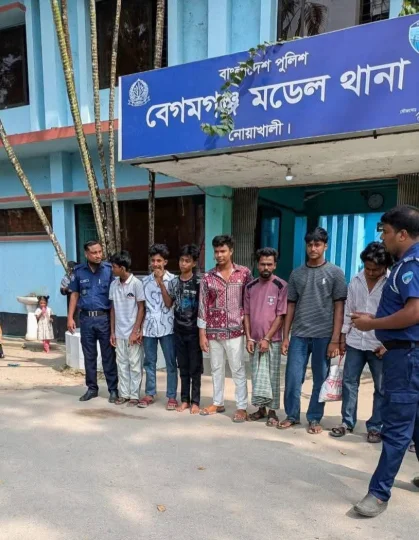 মিছিল থেকে নিষিদ্ধ ছাত্রলীগের ৮ নেতাকর্মী গ্রেপ্তার