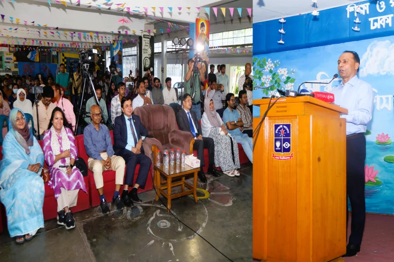 ঢাবি শিক্ষা ও গবেষণা ইনস্টিটিউটের নবীন বরণ