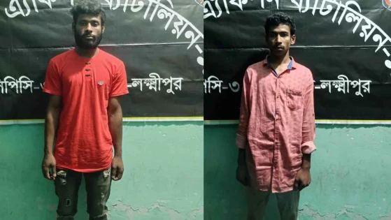 নোয়াখালীতে আগ্নেয়াস্ত্রসহ ১৪ ডাকাত গ্রেপ্তার