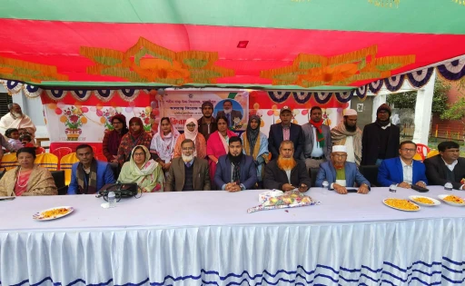 মাদারীপুরে প্রধান শিক্ষকের বিদায় সংবর্ধনা অনুষ্ঠিত